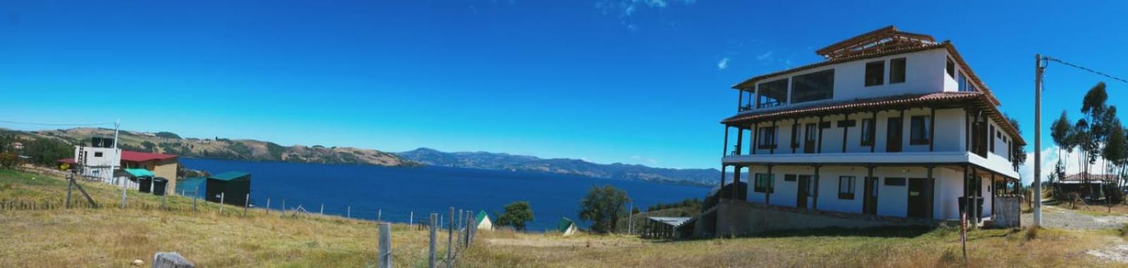 Hotel Tota Eliseo Playa Blanca Lago De トタ エクステリア 写真